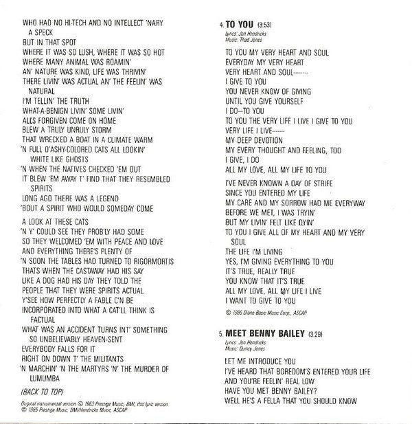 The Manhattan Transfer - Vocalese (CD) (VG+) - Endless Media