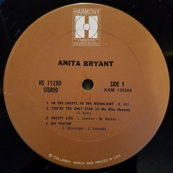 Anita Bryant - Anita Bryant (LP) (G+) - Endless Media