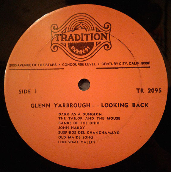 Glenn Yarbrough - Looking Back (LP) (VG+) - Endless Media