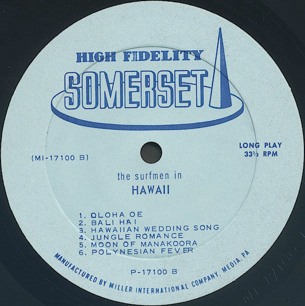The Surfmen - Hawaii (LP) (G+) - Endless Media