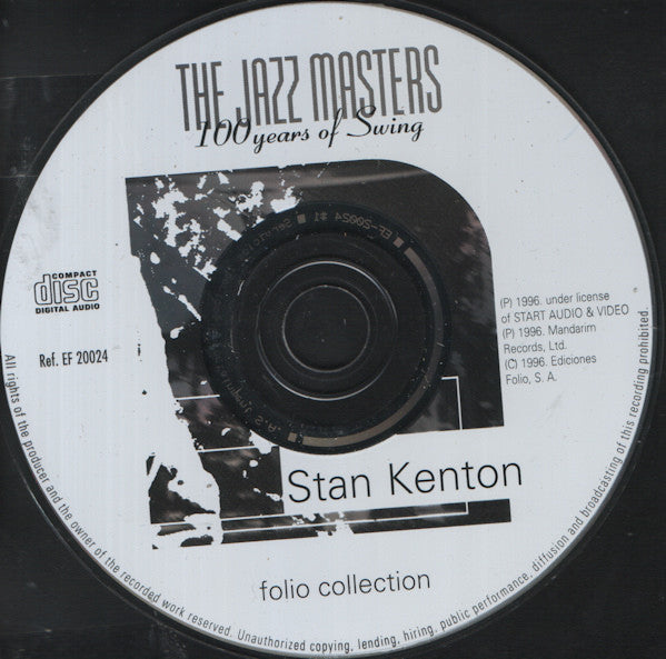 Stan Kenton - The Jazz Masters - 100 Años Of Swing (CD) (M) - Endless Media