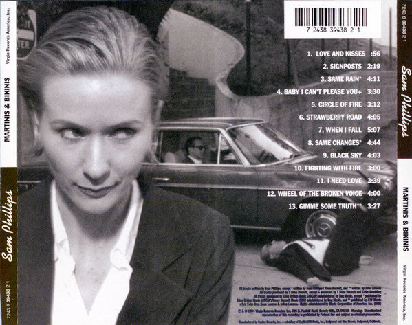 Sam Phillips - Martinis & Bikinis (CD) (VG+) - Endless Media