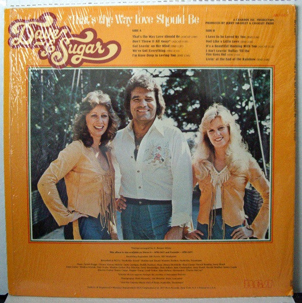 Dave And Sugar - That's The Way Love Should Be (LP) (VG+) - Endless Media