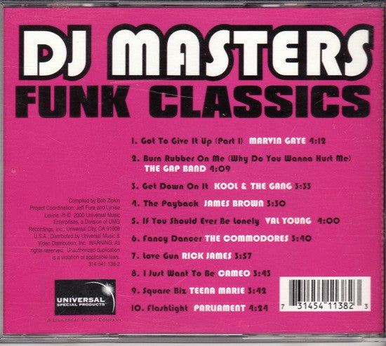 Various - DJ Masters - Funk Classics (CD) (M) - Endless Media