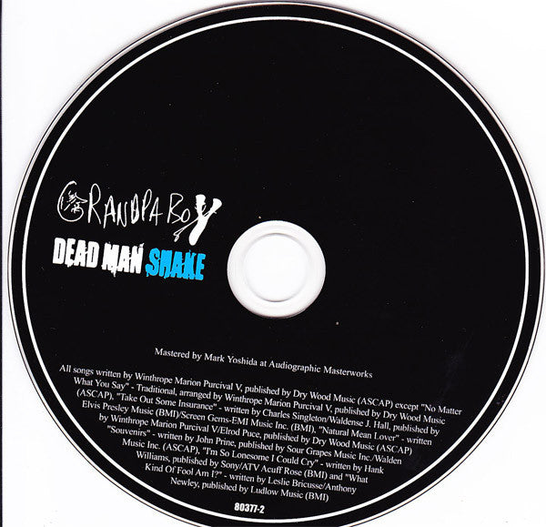 Grandpa Boy - Dead Man Shake (CD) (NM or M-) - Endless Media