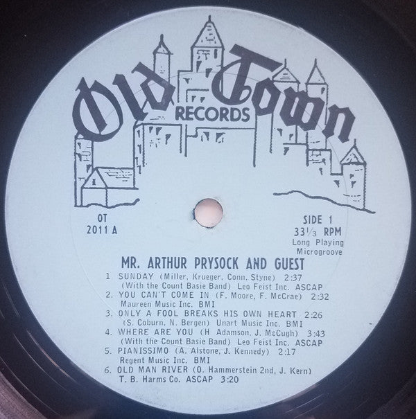 Arthur Prysock - Mr. Arthur Prysock And Guest (LP) (VG) - Endless Media