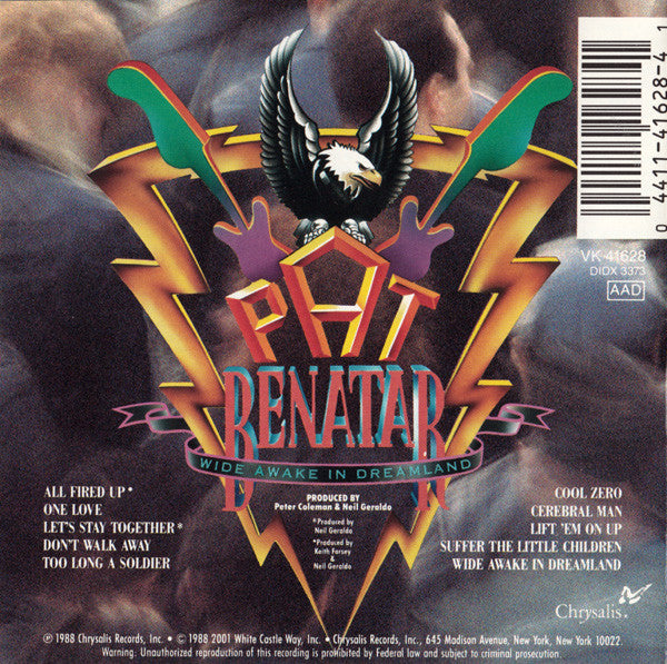 Pat Benatar - Wide Awake In Dreamland (CD) (VG+) - Endless Media
