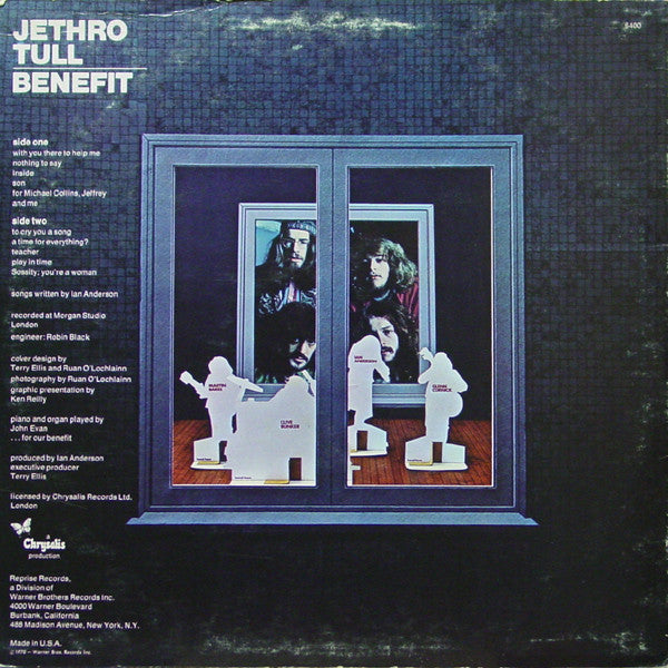 Jethro Tull - Benefit (LP) (VG) - Endless Media