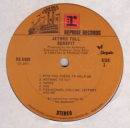 Jethro Tull - Benefit (LP) (VG) - Endless Media