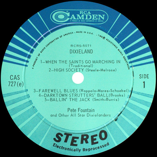 Pete Fountain - Dixieland (Live Performance In New Orleans) (LP) (VG+) - Endless Media