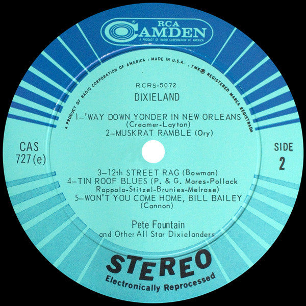 Pete Fountain - Dixieland (Live Performance In New Orleans) (LP) (VG+) - Endless Media