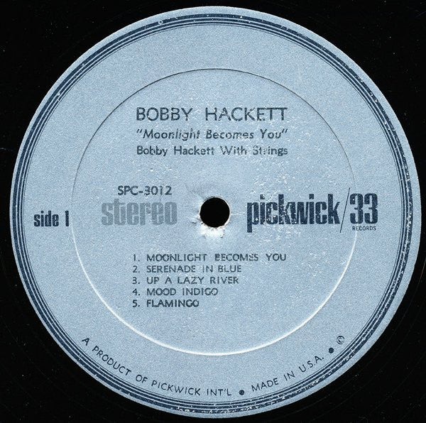 Bobby Hackett - Moonlight Becomes You (LP) (VG) - Endless Media