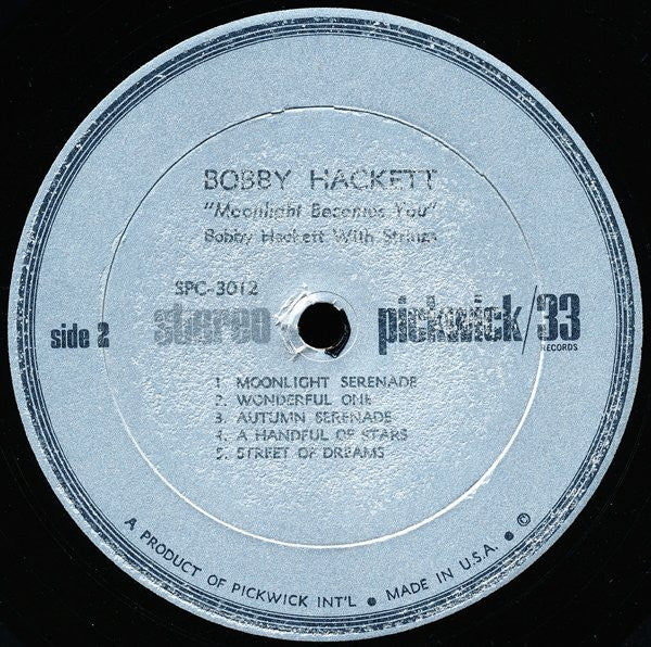 Bobby Hackett - Moonlight Becomes You (LP) (VG) - Endless Media