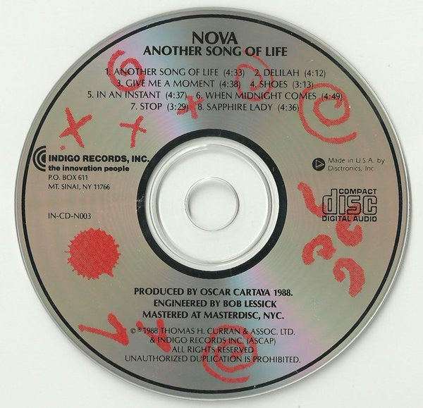 Nova - ....Another Song Of Life (CD) (M) - Endless Media