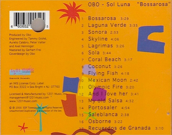 Obo + Sol Luna - Bossa Rosa (CD) (VG+) - Endless Media