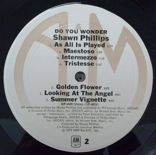 Shawn Phillips - Do You Wonder (LP) (VG+) - Endless Media