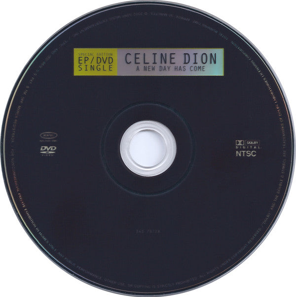 Céline Dion - A New Day Has Come (DVD) (VG+) - Endless Media