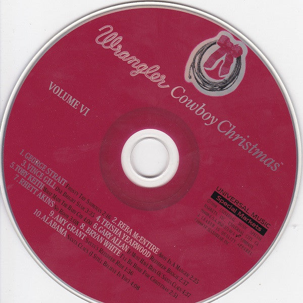 Various - Wrangler Cowboy Christmas Volume VI (CD) (VG) - Endless Media
