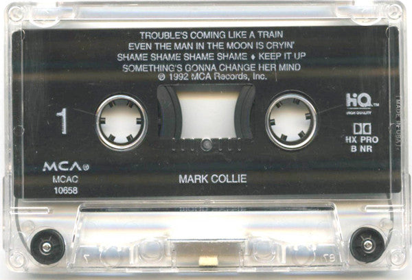 Mark Collie - Mark Collie (Cassette) (M) - Endless Media