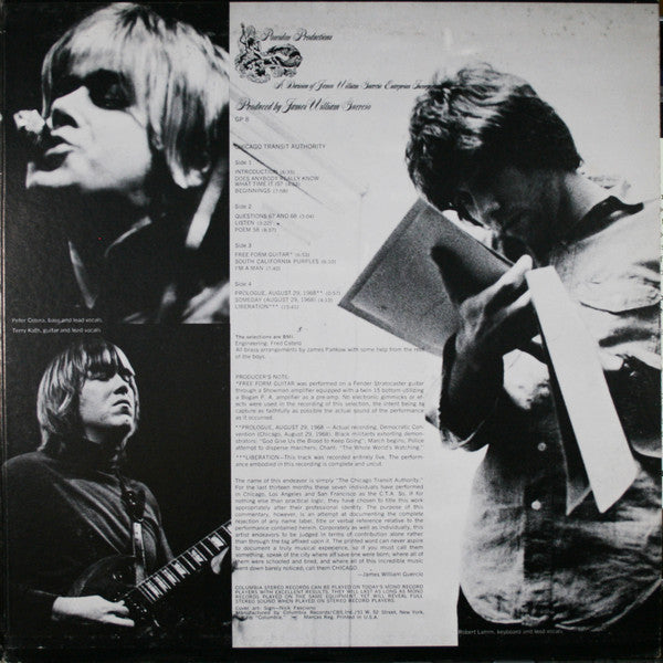 Chicago  - Chicago Transit Authority (2xLP) (VG) - Endless Media