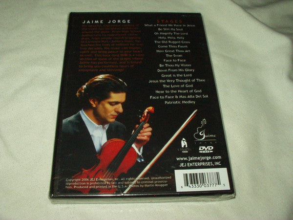 Jaime Jorge - Stages (DVD) (NM or M-) - Endless Media