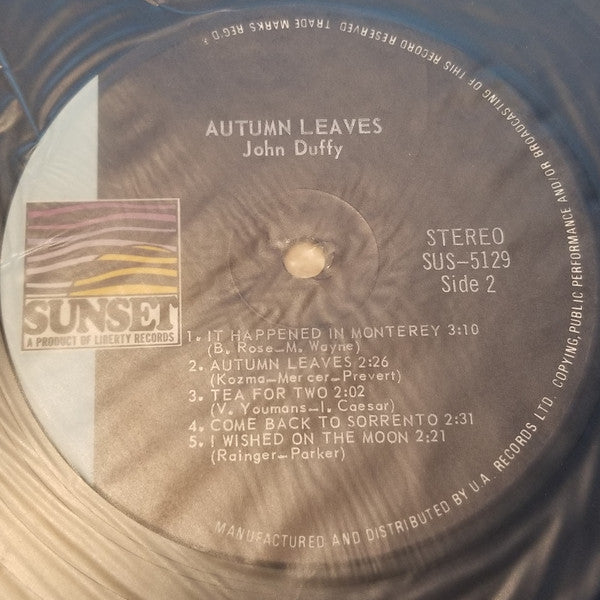 John Duffy - Autumn Leaves (LP) (VG+) - Endless Media