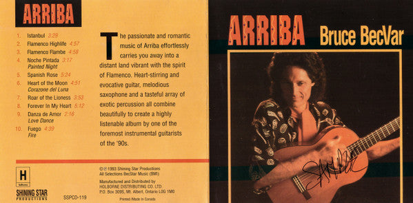 Bruce BecVar - Arriba (CD) (VG) - Endless Media