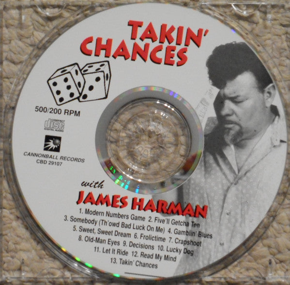 James Harman - Takin' Chances (CD) (VG) - Endless Media