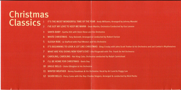 Various - Christmas Classics (CD) (VG) - Endless Media