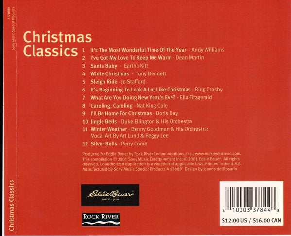 Various - Christmas Classics (CD) (VG) - Endless Media