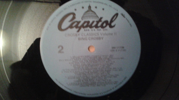 Bing Crosby - Crosby Classics Volume II (LP) (VG) - Endless Media