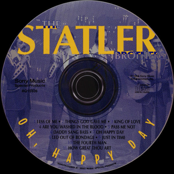 The Statler Brothers - Oh, Happy Day (CD) (NM or M-) - Endless Media