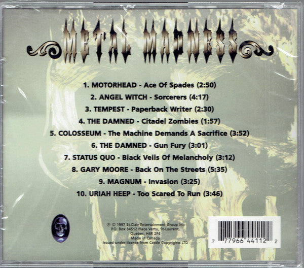 Various - Metal Madness (CD) (M) - Endless Media