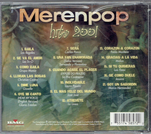 Various - Merenpop Hits 2001 (CD) (M) - Endless Media