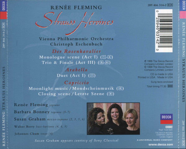 Renée Fleming - Strauss Heroines (CD) (VG+) - Endless Media