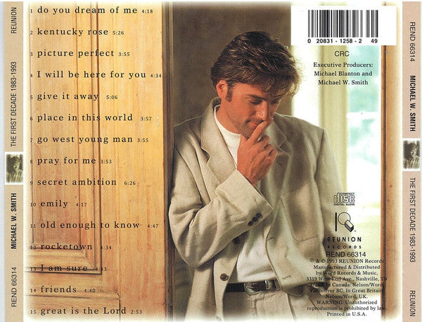 Michael W. Smith - The First Decade 1983 ~ 1993 (CD) (VG+) - Endless Media