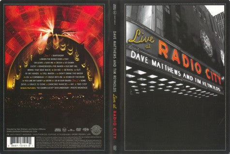 Dave Matthews & Tim Reynolds - Live At Radio City (2xDVD) (VG) - Endless Media