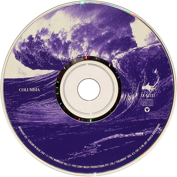 Midnight Oil : Scream In Blue - Live (CD, Album)