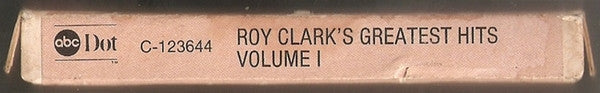 Roy Clark : Roy Clark's Greatest Hits Volume 1 (Cass, Comp)