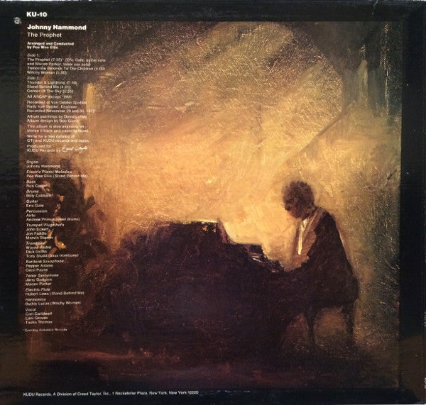 Johnny Hammond : The Prophet (LP, Album, Nor)