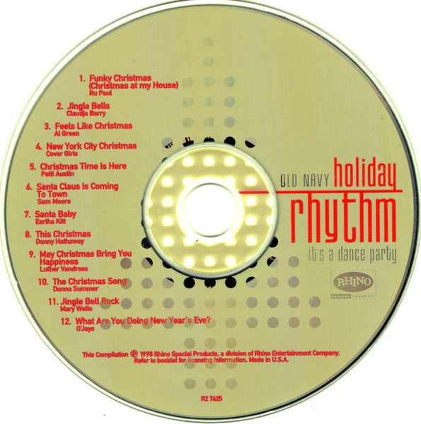 Various : Old Navy Holiday Rhythm It's A Dance Party (CD, Comp)