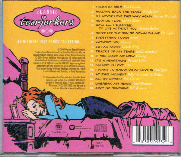 Various : Classic Tearjerkers: An Ultimate Love Songs Collection (CD, Comp)