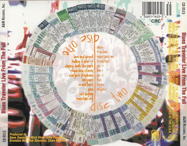Blues Traveler : Live From The Fall (2xCD, Album, Club)