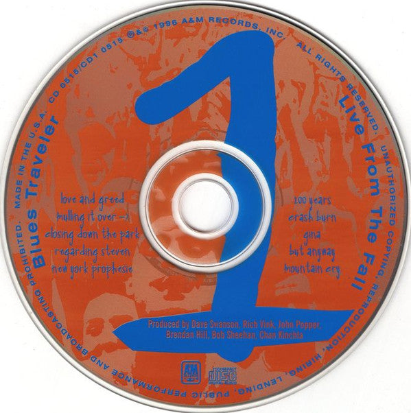 Blues Traveler : Live From The Fall (2xCD, Album, Club)