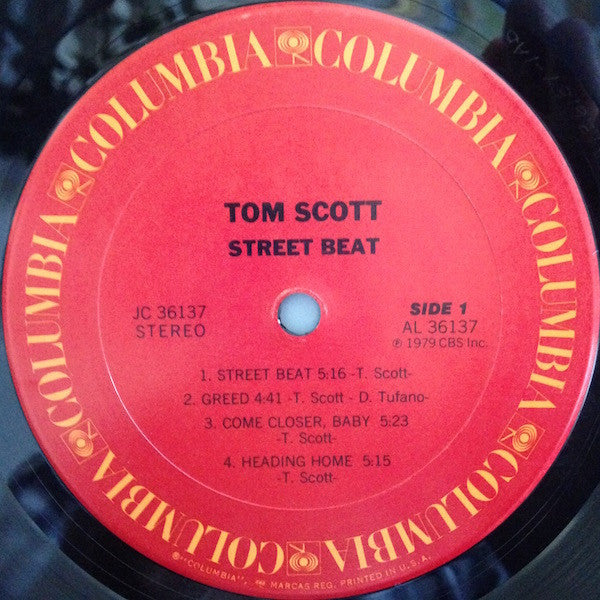 Tom Scott - Street Beat (LP) (VG) - Endless Media