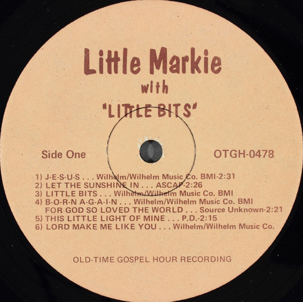 Mark Fox (9) Featuring Lil' Markie : Little Bits For Children Everywhere (LP, Album)