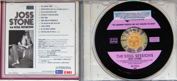 Joss Stone : The Soul Sessions (CD, Album)