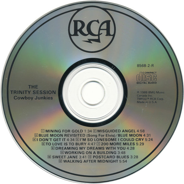Cowboy Junkies : The Trinity Session (CD, Album)