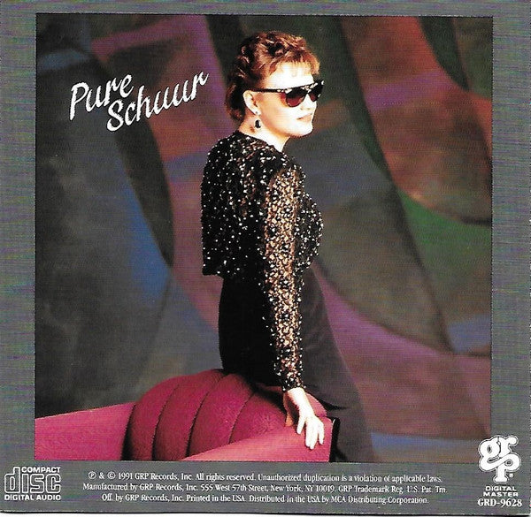 Diane Schuur : Pure Schuur (CD, Album, Club, RP)