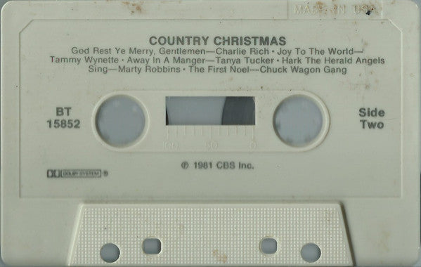 Various : Country Christmas (Cass, Comp)